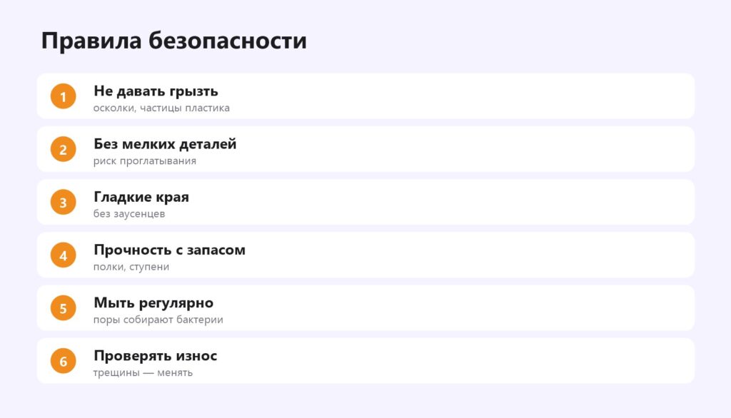 Правила безопасности печатных изделий для животных